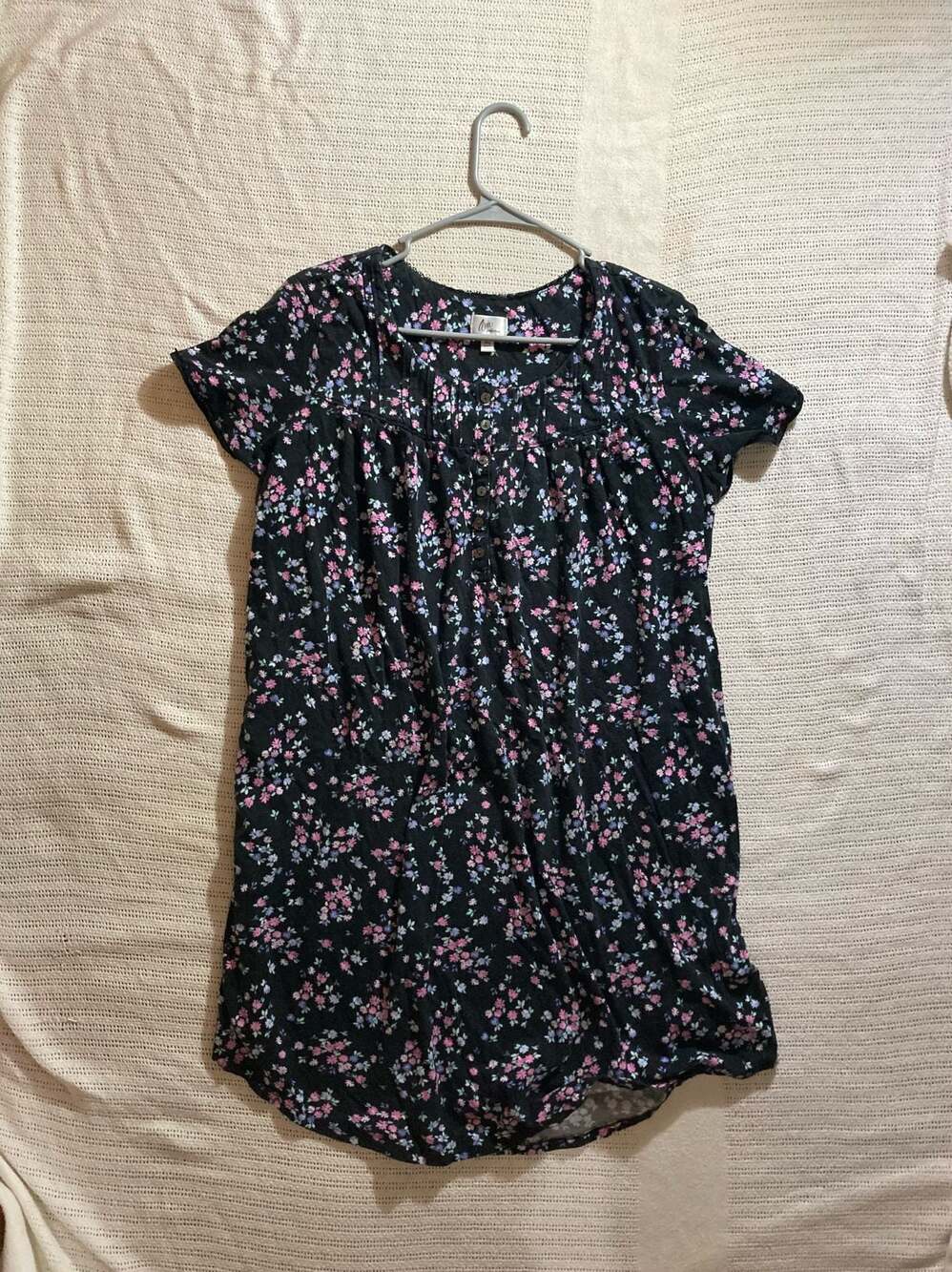 Aria Collection Floral Nightgown Size XL
